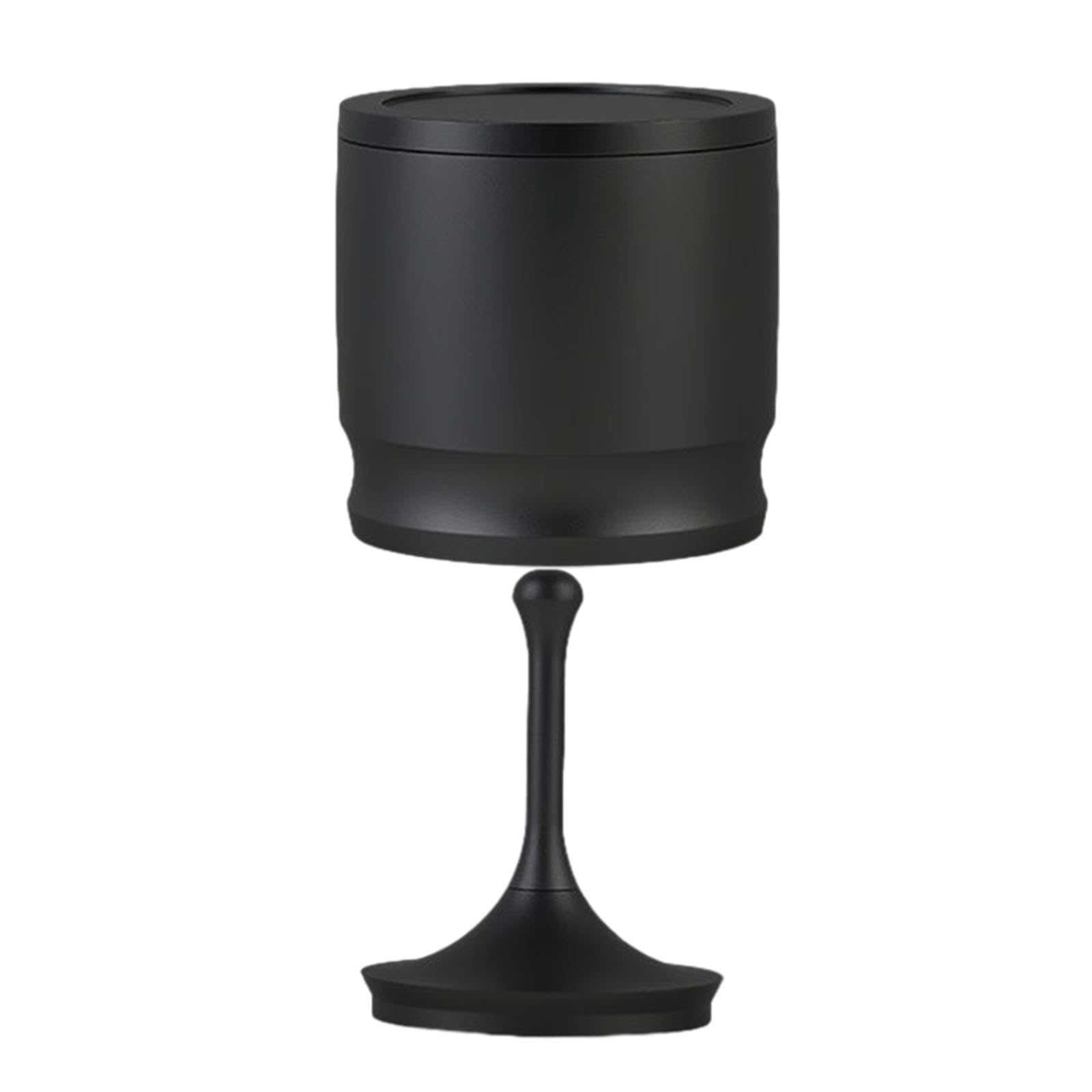 2 Pièces Cup Accessoires Machine Expresso Tasse Doseuse Porte-Filtre Aluminium Réutilisable Étanche Couvercle Amovible Convient Café Maison Cad, Noir