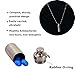 TISUR Mini Pill Fob, Titanium Keychain Pill Holder, Emergency Aspirin & Nitroglycerin Pill Holder for Men and Women, Waterproof, Light Weight and Non Allergenic (Bead chain included)