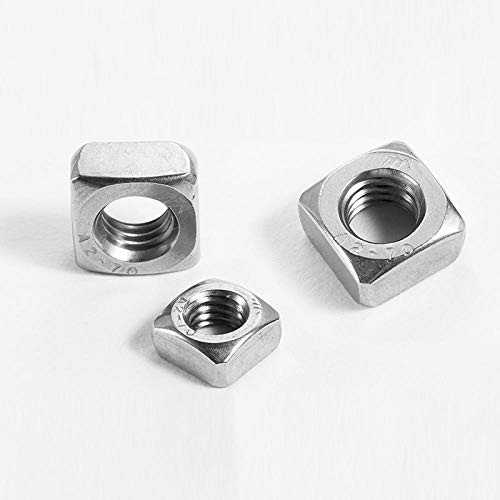 304/316 Stainless Steel Square nut DIN557 Square nut Square Screw Cap M3456M81012-M12?316 Stainless Steel?