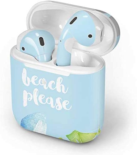 Skinit Decal Audio Skin Compatible with Apple AirPods 2 - Beach Please Design