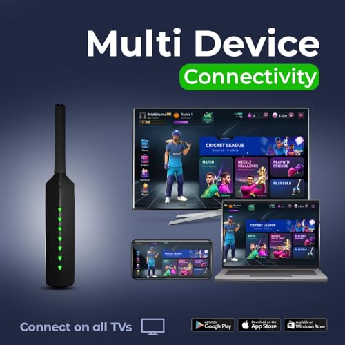 Image of MetaShot Smart Bat (with TV Connector) and VIP Pass
