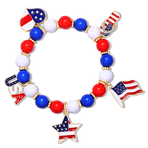 Bracelet extensible en perles tricolores : le cadeau idéal pour femme
