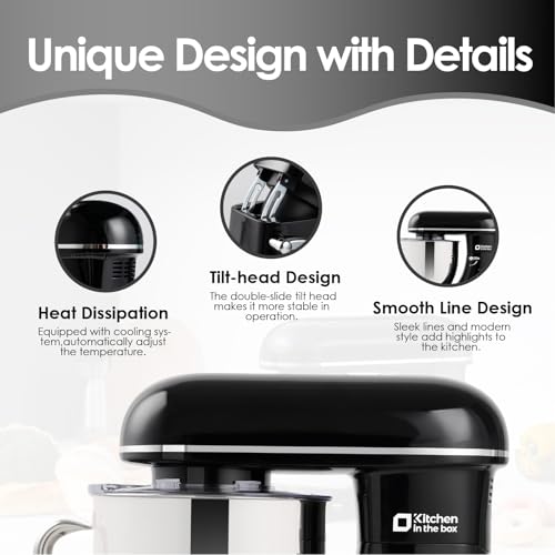 Kitchen-in-the-box-Stand-Mixer-900W-65QT-Kitchen-Electric-Mixer-6-Speed-Tilt-Head-Food-Mixer-for-Daily-Use-with-Egg-Whisk-Dough-Hook-Flat-Beater-Black