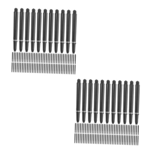 Arbre de fléchette en nylon noir YARNOW avec cannes antidérapantes pour le jeu de fléchettes