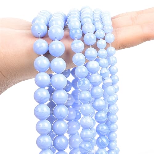 Perles d'agates violettes naturelles Hamthuit haut de gamme pour colliers