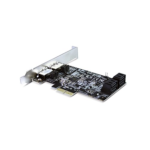 Vantec 4-Channel 6-Port Sata 6Gb/S Pcie Raid Host Card With Hyperduo Technology Ugt-St644R #TOP1