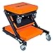 Pro-Lift Foldable Z Creeper - 2-in-1 Rolling Folding Car Creeper & Seat - 40