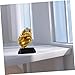 Mipcase Resin Soccer Trophy Ornament Hand Whistle Desktop Decor Decorative Football Award for Home Office and Parties for Sports Fans and Collectibles