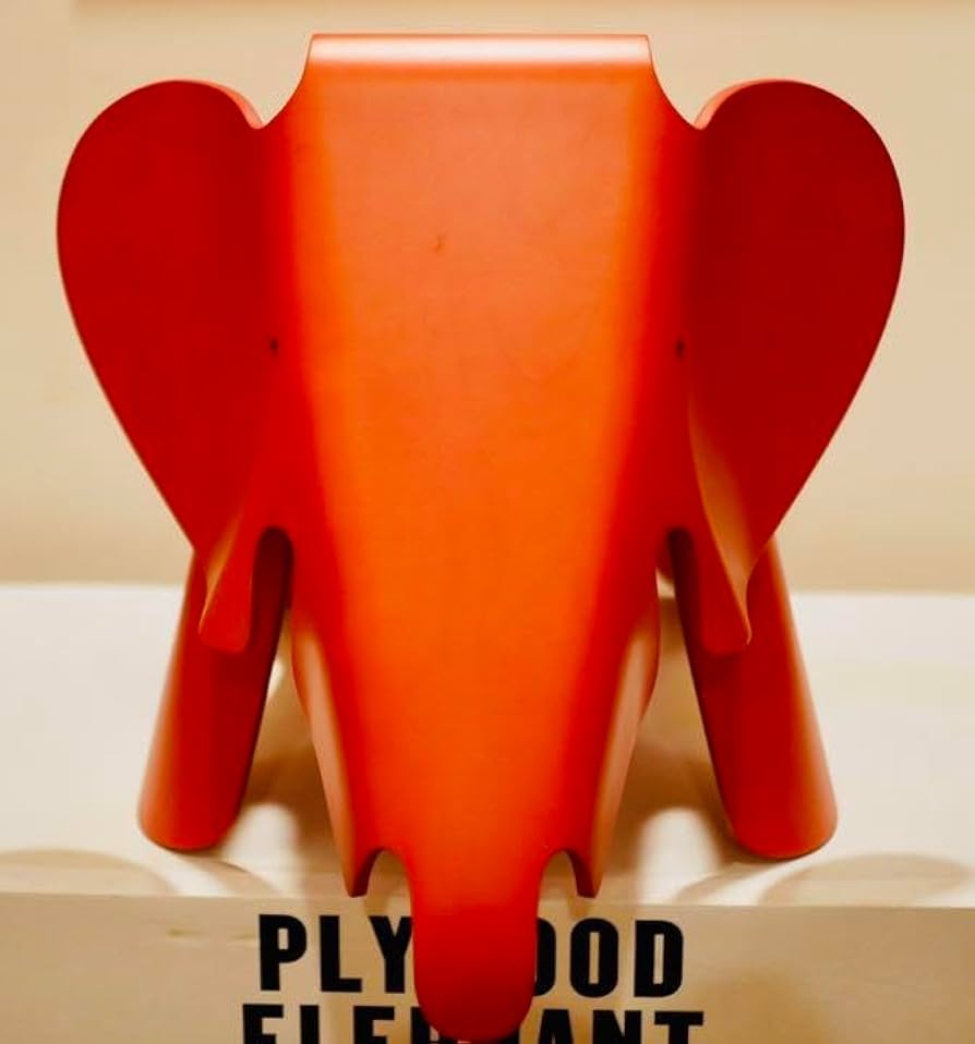 2007年製 イームズ プライウッドエレファント レッド Eames Amazon.co.jp: 2007年製 イームズ プライウッドエレファント