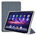 Produktbild GIOPUEY Hülle Kompatibel mit Alldocube iPlay 70 Mini/70 Mini Ultra, Flip Case Weiche Silikon-Rückenschale [Bracket-Funktion] hautähnliche Textur - Grey