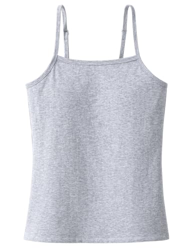 Image of BOOPH Girls Camisole Undershirts Kids Cotton Tank Tops Training Bra