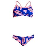 Funkita Mädchen Bikini Set Racerback Two Piece Hot Rod FS02G02176, Größe:152