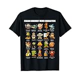 イタリア ブレイン ミーム コンピレーション キャラクター 手描き キッズ Tシャツ