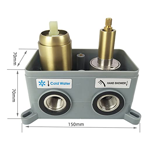 Ensemble de mitigeur de douche encastré pour cabine douche italienne moderne - 5