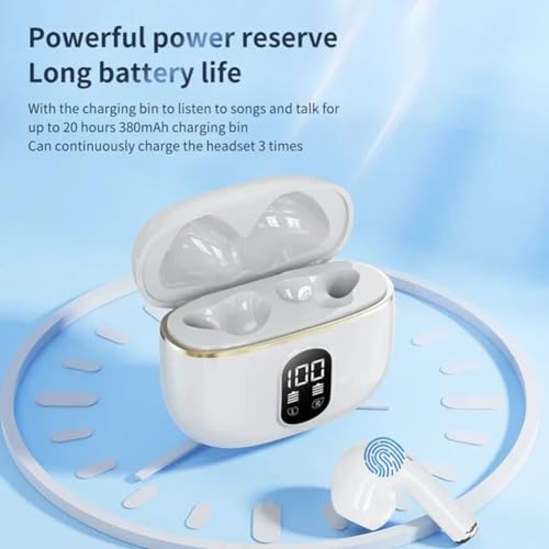 Écouteurs sans fil Bluetooth intra-auriculaires pour appels et musique