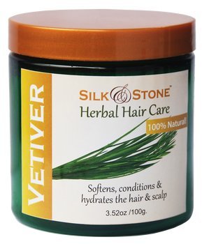 Silk & Stone 100% Natural Botanical Vetiver Powder Chrysopogon Zizanioides