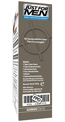JUST FOR MEN M/B GEL REAL BLCK 1