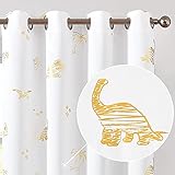 Vangao Kids Curtains for Boys Thermal Insulated Room Darkening Dinosaur Window Curtains for Bedroom...