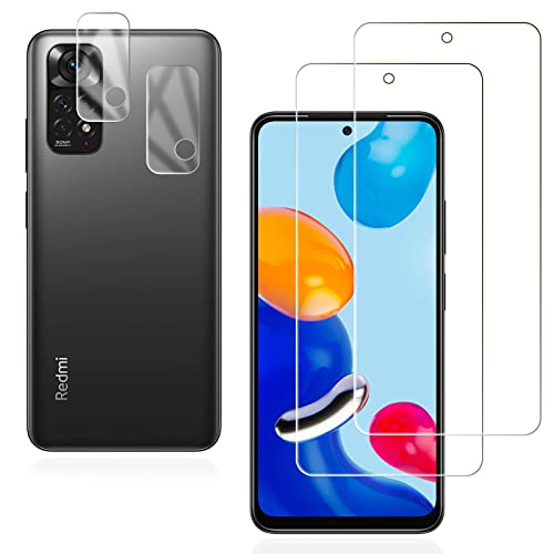 【4枚入り】FOR Xiaomi Redmi Note 11 用のガラスフィルム 2枚 + 2枚 FOR Redmi Note 11 用のカメラ 強化ガラス FOR Xiaomi Redmi Note 11 用のガラスフィルム 液晶保護フィルム 全面保護 耐衝撃 極薄 気泡ゼロ 指紋防止 PCduoduo 【4枚入り】FOR Xiaomi Redmi Note 11 用のガラスフィルム 2枚 + 2枚 FOR Redmi Note 11 用のカメラ 強化ガラス FOR Xiaomi Redmi Note 11 用のガラスフィルム 液晶保護フィルム 全面保護 耐衝撃 極薄 気泡ゼロ 指紋防止 PCduoduo