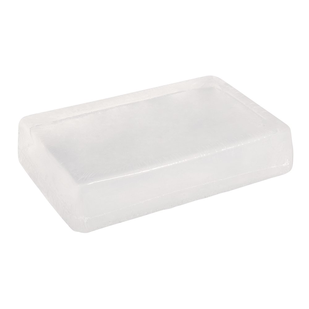 Rayher Melt and Pour Soap Base for Soapmaking and Creative-Soap Crafts, Soap Block for Soap Making, clear, vegan, 200g, 34226000