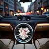 White Fresh Flowers Mini Dried Flowers Bouquet for Car Air Vent Clips, Car Air Outlet Perfume Decoration, Air Fresheners Interior Accessories,Automotive Air Fresheners (Random fragrance) #5