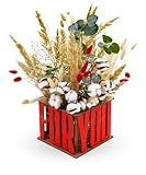 EWA Eco-Wood-Art - 3D-Holzpuzzles für Interieur und Design - Dekovase 'for You' - Souvenir, Geschenk, Küche, Wohnkultur, Interieur - 12 Stück