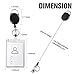 Reap 3 Pack ID Badge Holder with Clip- Badge Reels Retractable Heavy Duty-Plastic Clear Acrylic Lanyard Id Holder,Badge Holders with 24 inches Pull Cord
