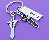 Sword Art Online Keychain - SAO - Kirito Beater - Dark Repulser - Elucidator - Sword Keychain -...