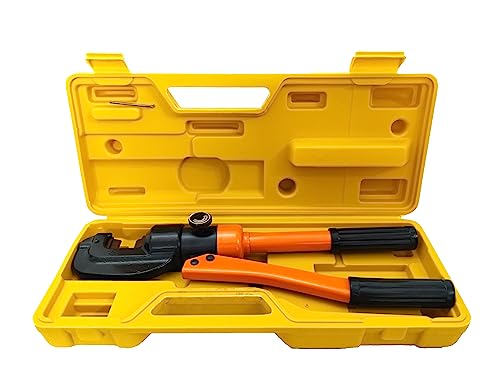 Image of VOLTZ SC-16 Rebar Cutter Manual Hydraulic Rebar Cutter 8T Steel Rebar Cutting Tool Hand Rebar Cutting Machine for Cutting Steel Bar Range Φ4-16mm with Two Cutter Heads