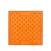 LickiMat Classic Buddy, Cat Slow Feeder Lick Mat, Boredom Anxiety Reducer; Perfect for Food, Treats, Yogurt, or Peanut Butter. Fun Alternative to a Slow Feed Cat Bowl or Dish, Orange