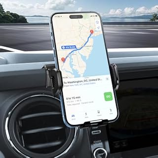 ELOHEI Phone Mount for Toyota Tacoma with Custom Base, Custom Fit Car Phone Holder for Tacoma 2016 2017 2018 2019 2020 2021 2022 2023 2024, 3rd Gen Accessories