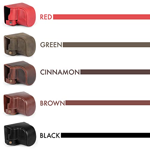 Megagear Mg1606 Ever Ready Genuine Leather Camera Case Compatible With Leica D-Lux 7 - Brown, One Size #TOP4