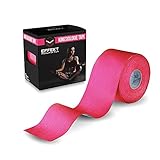 NO HAY CAMBIOS PERMANENTES - No tendrás que volver a cambiar el kinesiotape inmediatamente porque los extremos se desprenden. Nuestras cintas se adhieren hasta 7 días gracias a un fuerte adhesivo acrílico.
