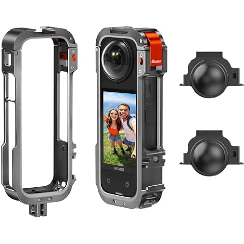 AMAZEAR Aluminum Protective Case for Insta360 X4 Cover