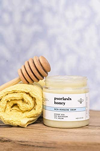 Psoriasis Honey Skin Renewing Cream For Intense Moisturizing - Relieves Dry, Itchy Skin, Fast Absorbing Skin Care Cream With Salicylic Acid And Restorative Oils Psoriasis Relief (4Oz) #TOP4