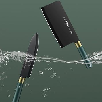 Kitchen Knife Set, 6-piece Set, Santoku Knife, Petty Knife, Chopper Knife, Chinese Knife, Vegetable Knife, Kitchen Knife, Carving Knife, Paring Knife, Utility Knife, For Home Use