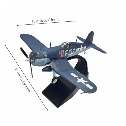 Avion de modèle de collection miniature en métal pour amateurs