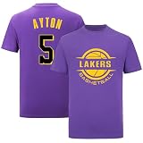 Deandre Ayton Shirt T-Shirt Jersey Basketball No Brand/Logos 100% Cotton for Purple Mens/Women/Kids