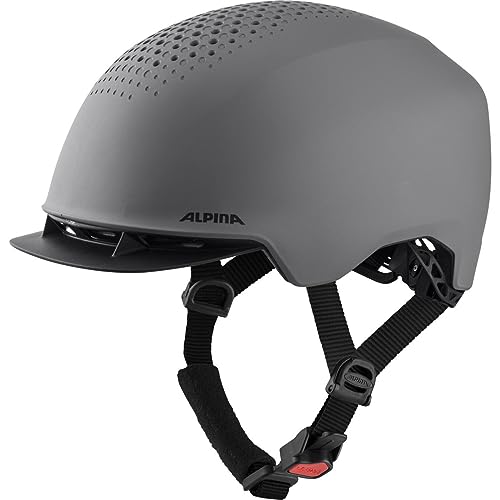 Alpina Idol Fahrradhelm, Coffee-Grey matt, 55-59 cm