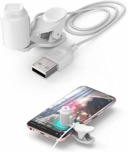 ELECDON Auto-clicker Device for Mobile Phone and Tablet Computer Screen, Simulated Finger Clicking USB Simulator for Gaming, Shopping, Giving a Like in Tiktok, Lightning Deal, Live Broadcasts (White)