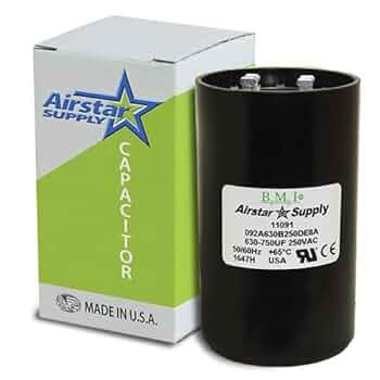star さま専用 Amazon.com: 630-750 uF x 220/250 VAC - BMI Start Capacitor
