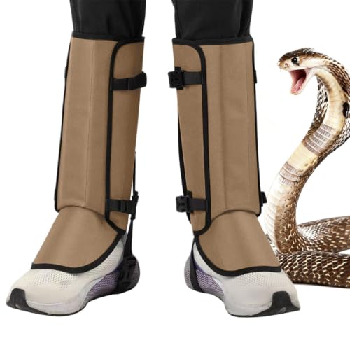 Guêtres anti-serpent pour homme parfaites pour le camping, la randonnée et le jardin