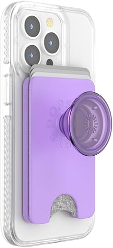 Miniatura 1 de PopSockets Cartera para teléfono con agarre expansible, soporte para tarjeta de teléfono, compatible con carga inalámbrica, cartera para MagSafe -