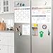 Dry Erase Magnetic Calendar for Refrigerator, 3 Pack- Monthly & Weekly & Daily Planner Magnet Whiteboard for Fridge Wall Door - Shopping, Meal/Menu, To Do List, Family Schedule Planning Board, 14