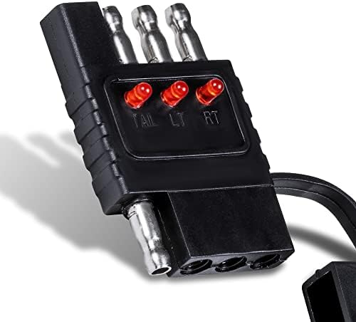 True MODS 4-Way Flat Trailer Light Tester 4-Pin Wiring Circuit Test