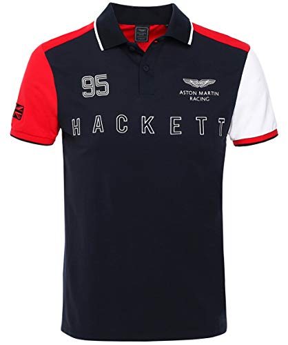 Hackett London Amr Multi SS Polo para Hombre