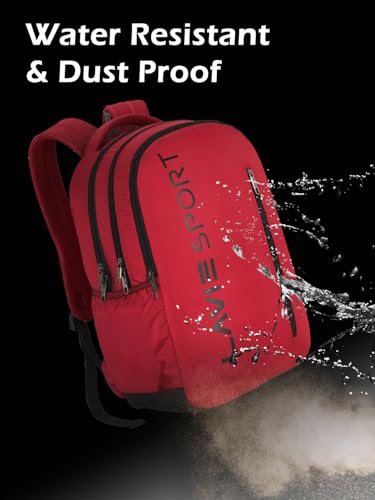 Image of Lavie Sport Engrave 34 litres Casual Backpack with Laptop Sleeve | Unisex Casual Bag for Men & Women