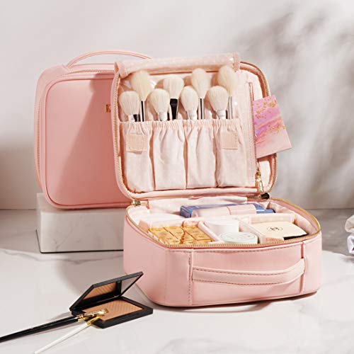 BEGIN MAGIC 10" Makeup Bag Travel Makeup Train Case Professional Makeup