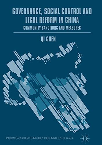 Buy Governance, Social Control and Legal Reform in China — BookShops.in