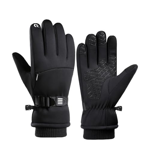 Gants de ski tactiles et coupe-vent pour moto et motoneige